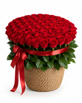 THE 100 ROSE BASKET