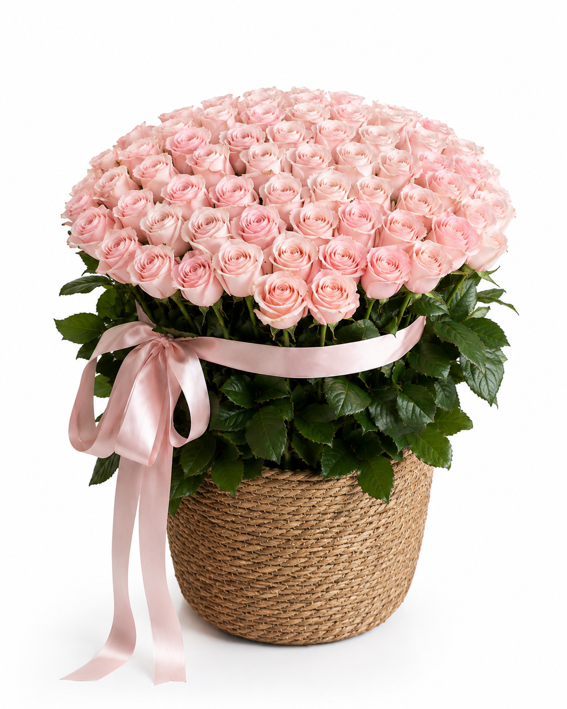 THE 100 ROSE BASKET